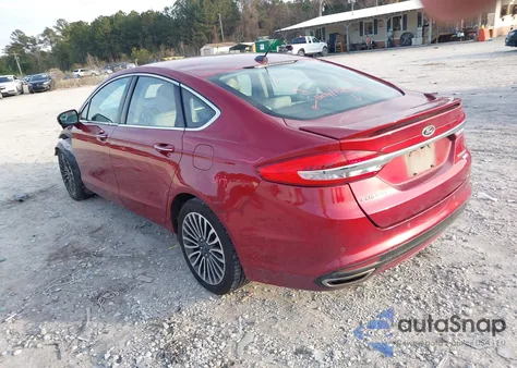 2018 Ford Fusion Titanium z USA, uszkodzony, nr VIN 3FA6P0D91JR155016
